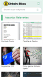 Mobile Screenshot of dinheirodicas.com